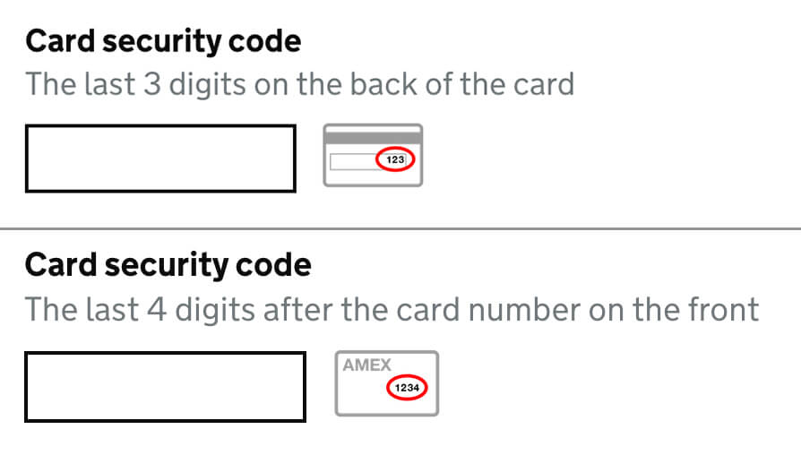 credit card numbers and security codes that work